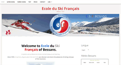 Desktop Screenshot of esf-bessans.com